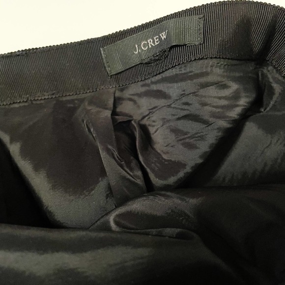 J.Crew Crepe Circle Mini Skirt XS Black - Picture 4 of 12